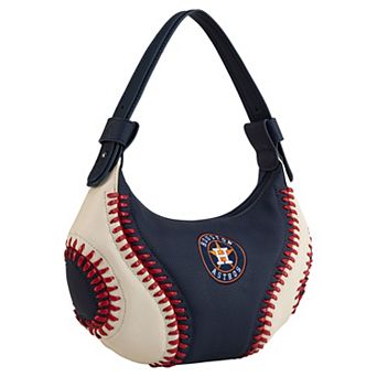 Montana West Houston Astros Navy Shoulder Hobo Bag