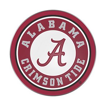 Logo Brands Alabama Crimson Tide Embossed Color Auto Emblem