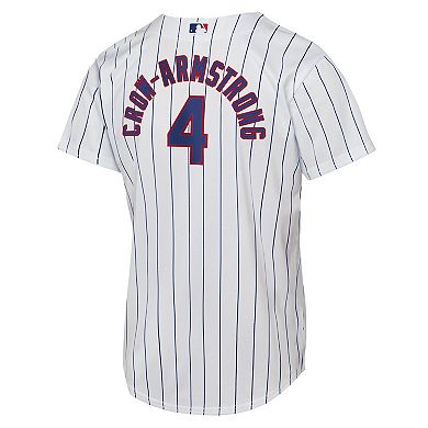 Youth Nike Pete Crow-Armstrong White Chicago Cubs Home Replica Player Jersey