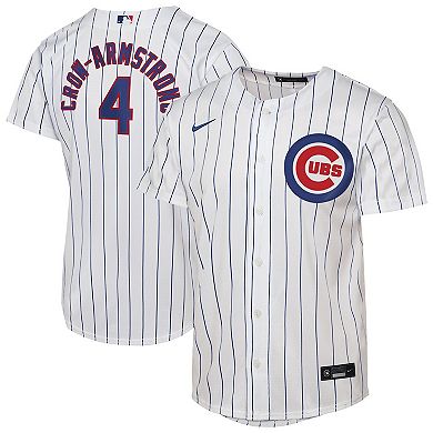 Youth Nike Pete Crow-Armstrong White Chicago Cubs Home Replica Player Jersey