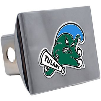 WinCraft Tulane Green Wave Premium Metal Hitch Cover