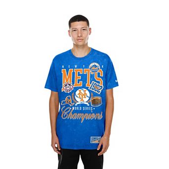 Men's New Era Royal New York Mets Mineral Wash T-Shirt