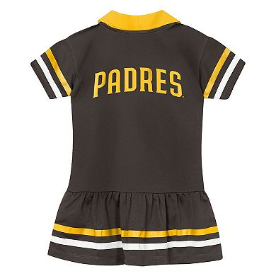 Toddler Outerstuff Brown San Diego Padres Star Player Dress