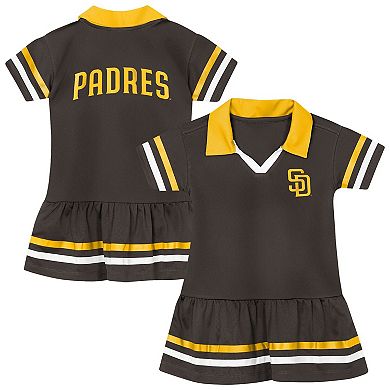 Toddler Outerstuff Brown San Diego Padres Star Player Dress