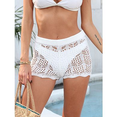 Women's Beach Woven Casual Shorts for Vacation