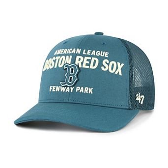 Men's '47 Teal Boston Red Sox Contemporary Hitch Adjustable Trucker Hat