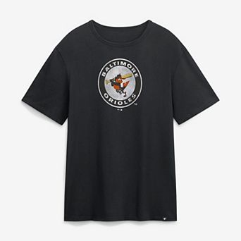 Men's Fanatics Black Baltimore Orioles Vintage Logo Legacy T-Shirt