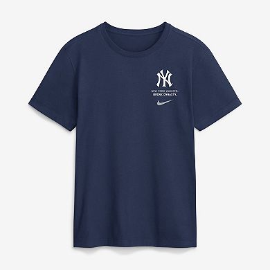 Men's Nike Navy New York Yankees Primetime 2-Hit T-Shirt