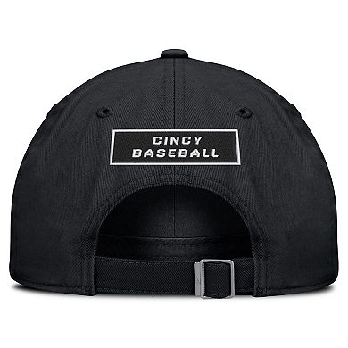 Men's Nike Black Cincinnati Reds Primetime Club Adjustable Hat