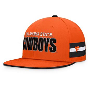 Men's Fanatics Orange Oklahoma State Cowboys Pick Off Fitted Hat
