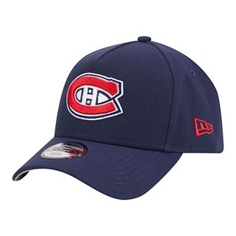 Youth New Era Navy Montreal Canadiens 9FORTY A-Frame Adjustable Hat