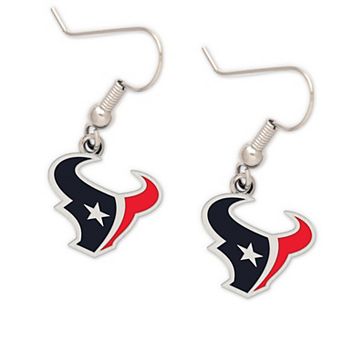 WinCraft Houston Texans Logo Dangle Earrings