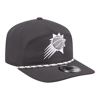 Men's New Era Graphite Phoenix Suns Tonal Rope 19TWENTY Adjustable Hat