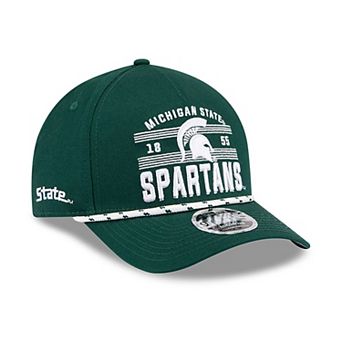 Men's New Era Green Michigan State Spartans Historic March Madness 9FORTY M-Crown Adjustable Hat