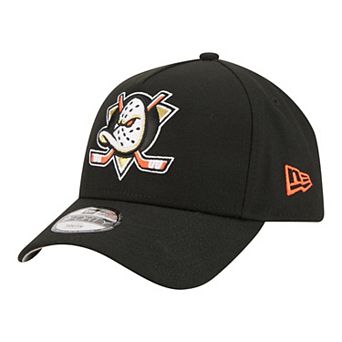 Youth New Era Black Anaheim Ducks 9FORTY A-Frame Adjustable Hat
