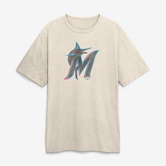Men's Fanatics Tan Miami Marlins Stadium Slub T-Shirt