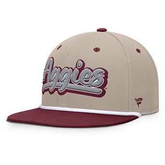 Men's Fanatics Khaki/Maroon Texas A&M Aggies Colt Fitted Hat