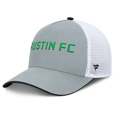 Men's Fanatics Gray Austin FC Knuckle Trucker Adjustable Hat