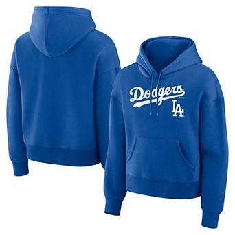 Women's Fanatics Royal Los Angeles Dodgers Lockup Legacy Fleece Hoodie