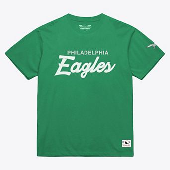 Men's Mitchell & Ness Kelly Green Philadelphia Eagles Head Coach Classic T-Shirt