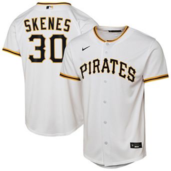 Youth Nike Paul Skenes White Pittsburgh Pirates Home Replica Player Jersey