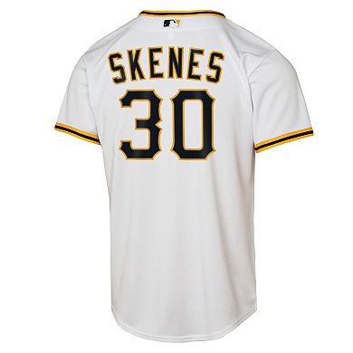 Youth Nike Paul Skenes White Pittsburgh Pirates Home Replica Player Jersey
