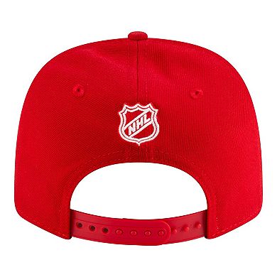 Men's New Era Red Detroit Red Wings 9SEVENTY Stretch-Snap Adjustable Hat