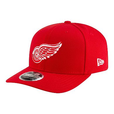 Men's New Era Red Detroit Red Wings 9SEVENTY Stretch-Snap Adjustable Hat