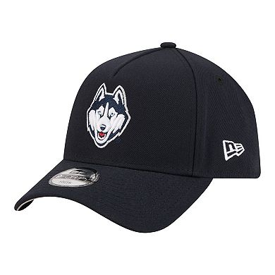 Youth New Era Navy UConn Huskies 9FORTY A-Frame Adjustable Hat