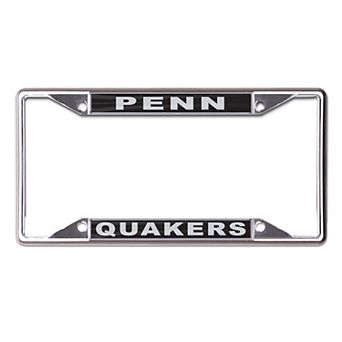 WinCraft Pennsylvania Quakers Metal License Plate Frame