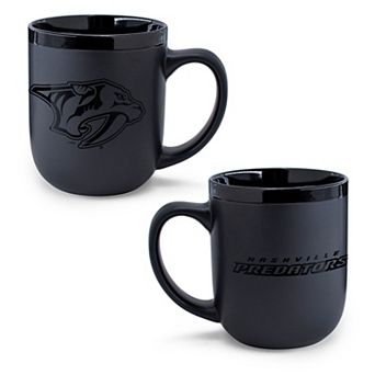 WinCraft Nashville Predators 17oz. Black Tonal Ceramic Mug