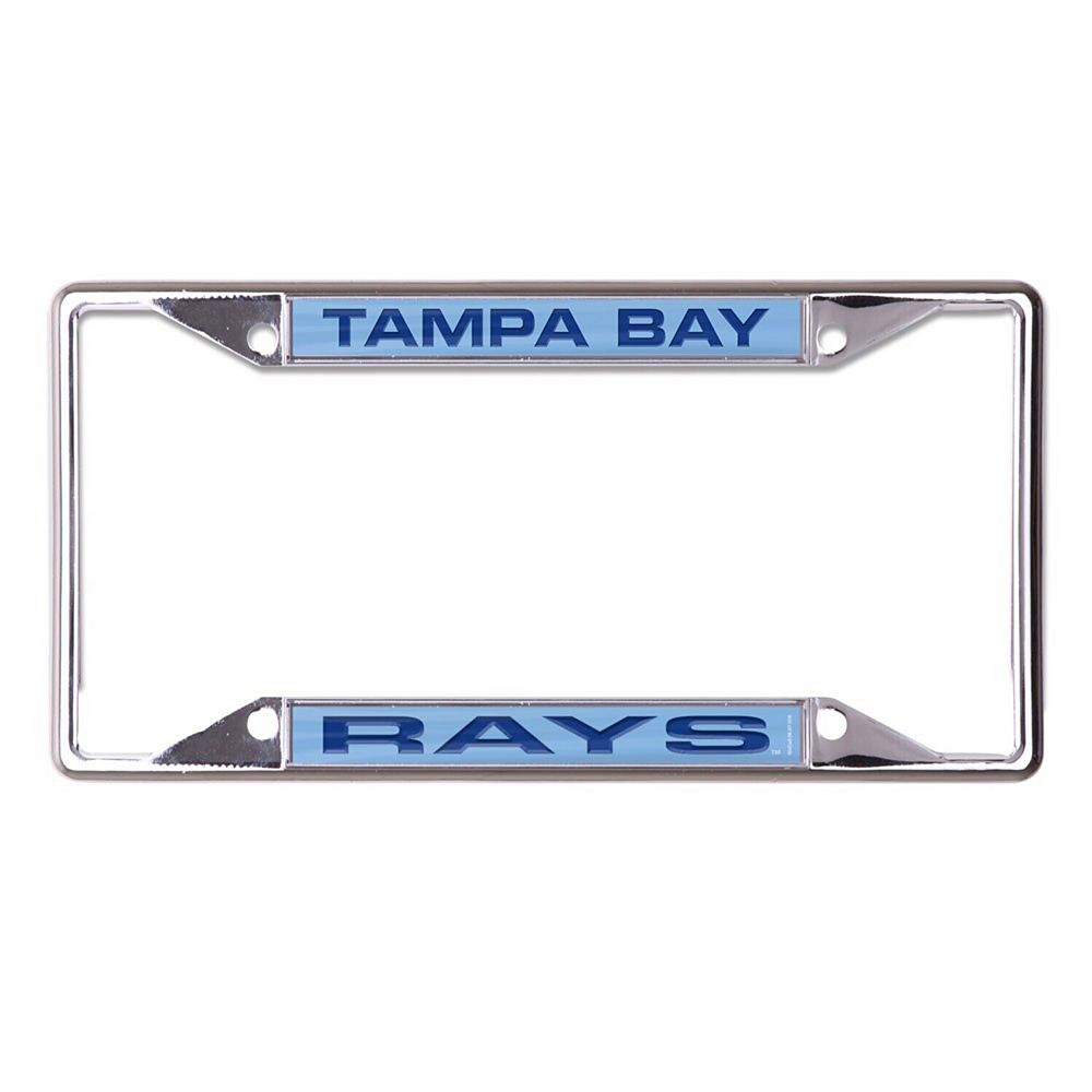 WinCraft Tampa Bay Rays Inlaid License Plate Frame