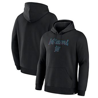 Men's Fanatics Black Miami Marlins Lock-Up Legacy Hoodie
