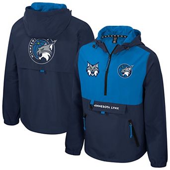 Unisex Stadium Essentials Navy/Blue Minnesota Lynx Legends Challenger Quarter-Zip Jacket