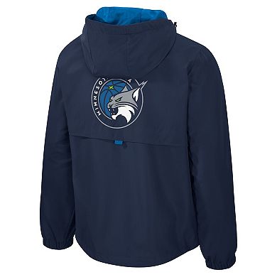 Unisex Stadium Essentials Navy/Blue Minnesota Lynx Legends Challenger Quarter-Zip Jacket