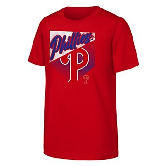 Youth Outerstuff Red Philadelphia Phillies Prime Plate T-Shirt
