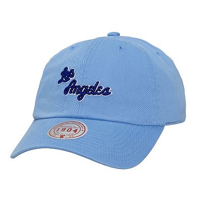 Men's Mitchell & Ness Light Blue Los Angeles Lakers Hardwood Classics 1904 Adjustable Hat