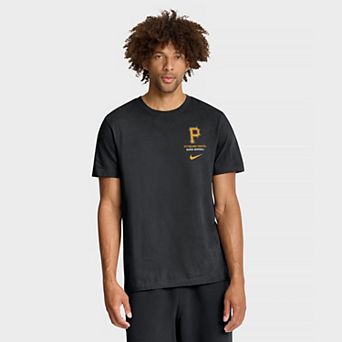 Men's Nike Black Pittsburgh Pirates Primetime 2-Hit T-Shirt