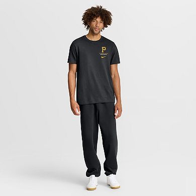 Men's Nike Black Pittsburgh Pirates Primetime 2-Hit T-Shirt
