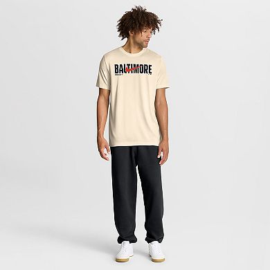 Men's Nike Cream Baltimore Orioles Swoosh Legend Dri-FIT T-Shirt