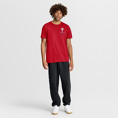 Men's Nike Red Philadelphia Phillies Primetime 2-Hit T-Shirt