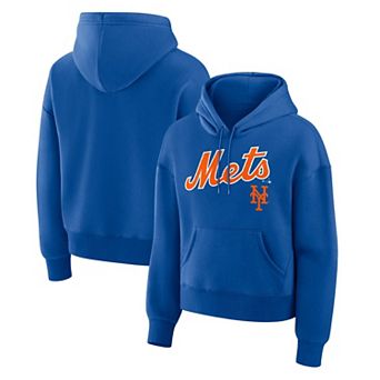 Women's Fanatics Royal New York Mets Lockup Legacy Fleece Hoodie
