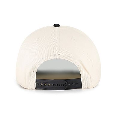 Men's '47 Natural Las Vegas Raiders Frame Out Two Tone Hitch Adjustable Hat