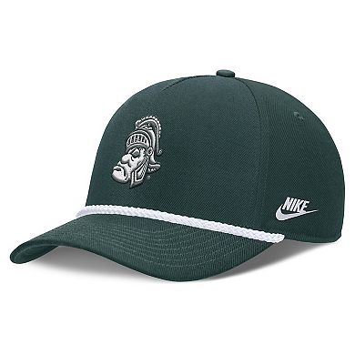 Unisex Nike Green Michigan State Spartans 2026 Basketball Refresh 5-Panel Rope Rise Hat