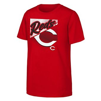 Youth Outerstuff Red Cincinnati Reds Prime Plate T-Shirt