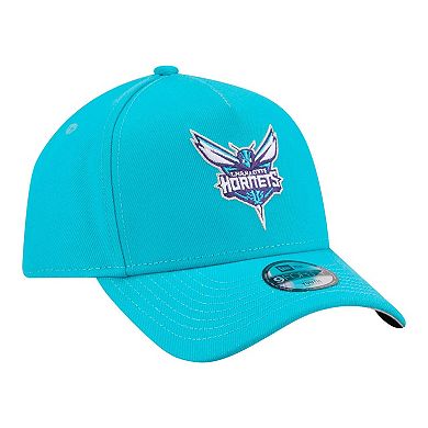 Youth New Era Teal Charlotte Hornets 9FORTY A-Frame Adjustable Hat