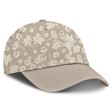 Women's Fanatics Stone Texas Longhorns Blossom Adjustable Hat
