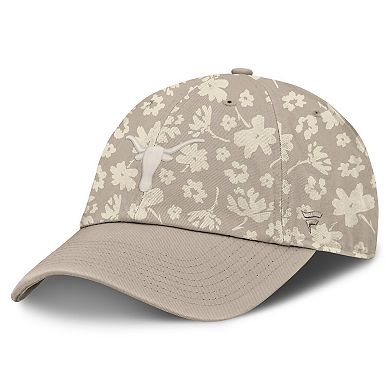 Women's Fanatics Stone Texas Longhorns Blossom Adjustable Hat