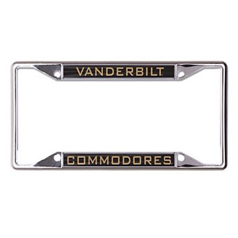 WinCraft Vanderbilt Commodores Metal License Plate Frame