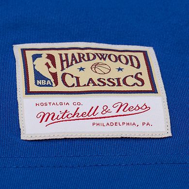 Men's Mitchell & Ness Blue New York Knicks Head Coach T-Shirt